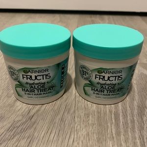 Garnier Fructis Hydrating Aloe Hair Treatment Mask Bundle